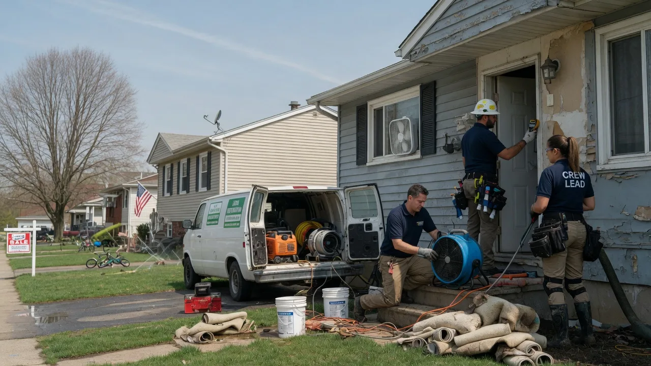 Flood Cleanup in Worthington, PA near me