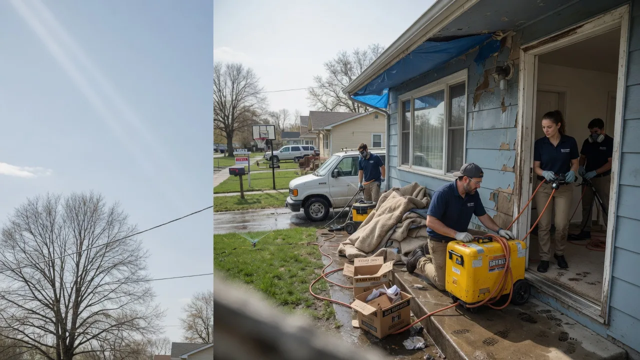Basement Flood Cleanup in Worthington, PA near me